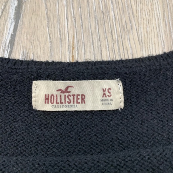 Hollister Black Knit Soft Sweater - Picture 5 of 7